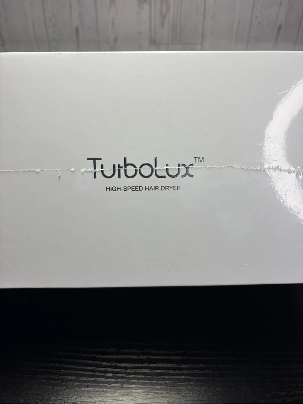 NEW! Luxing TurboLux Pearl White High Speed Hair Dryer with Diffuser